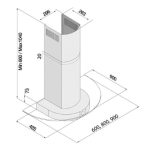 קולט אדים עם ארובה LY VENT לי ונט LVG-25/60