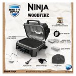 גריל חשמלי NINJA נינג'ה WOODFIRE PRO XLOG853