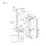 מקרר מקפיא תחתון AEG אאג TSC72751DS